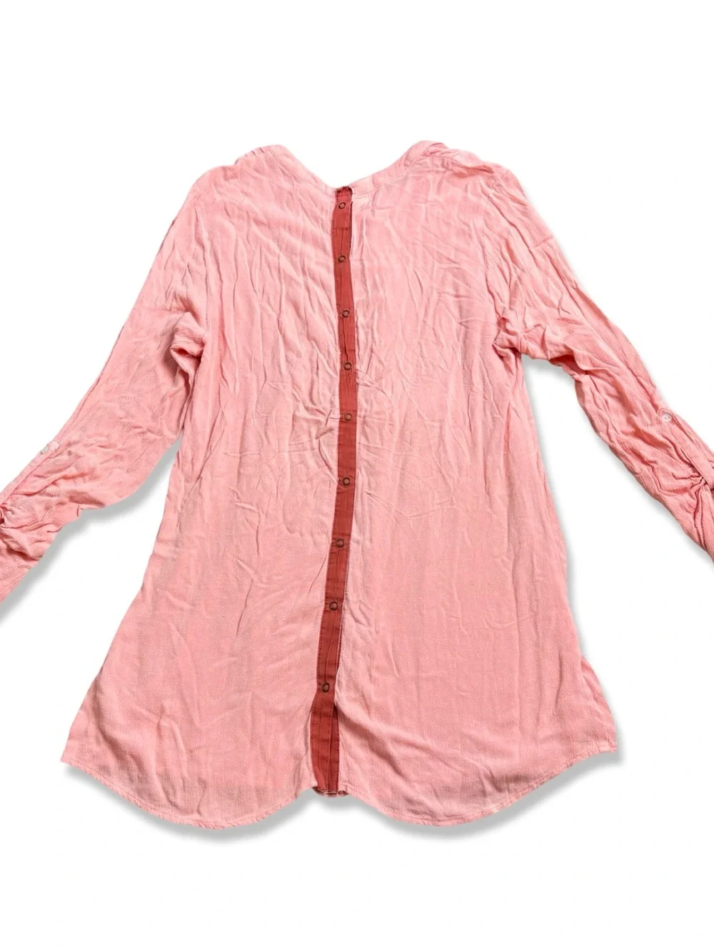 Free People Snap Out Of It Gauzy Tunic Top